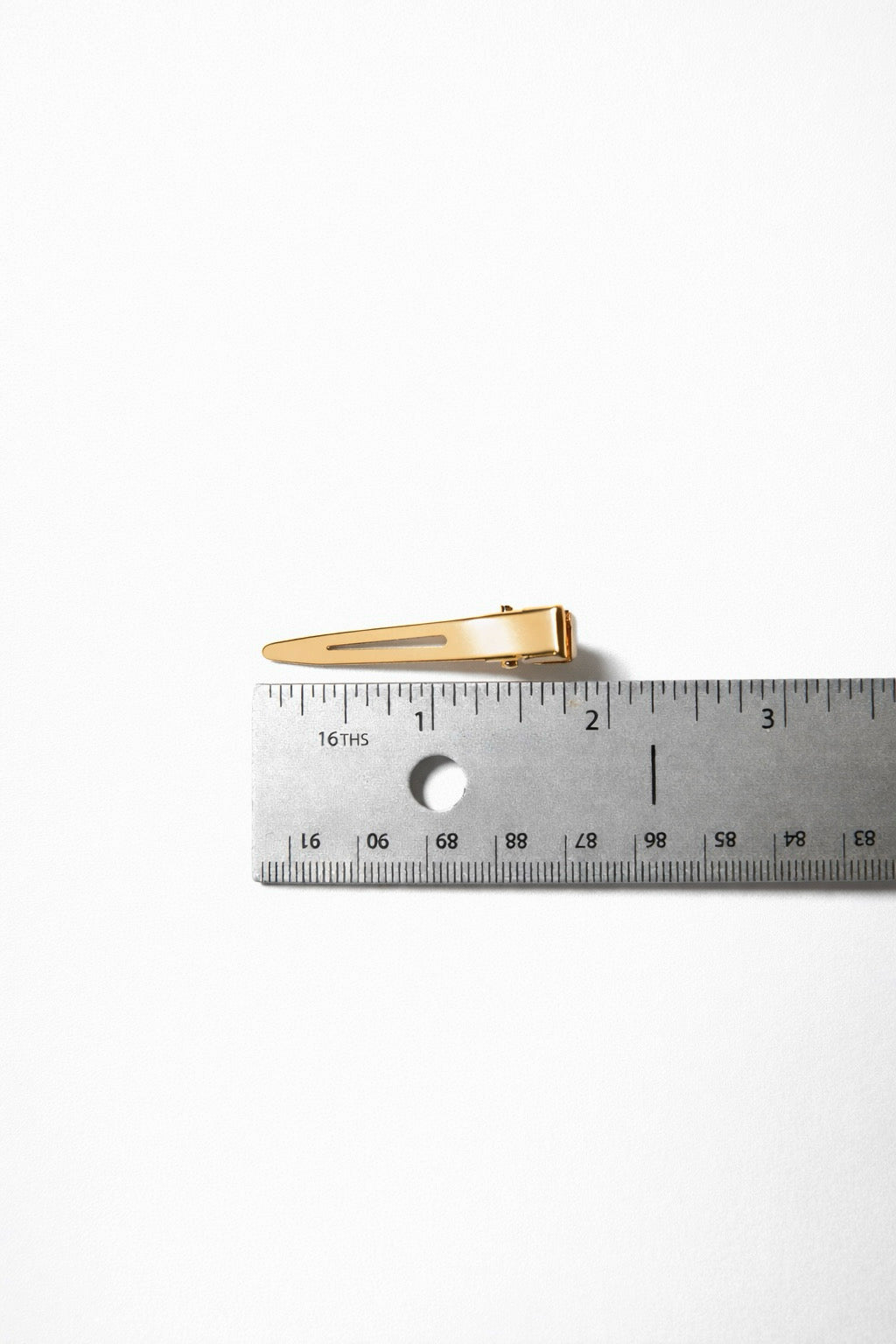 Single Prong Gold Clips (10pc)