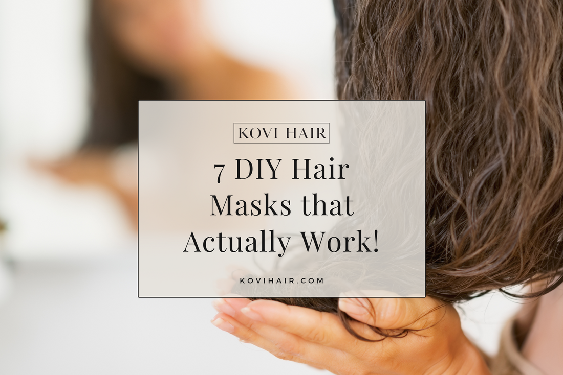 7 DIY Hair Masks that Actually Work!