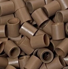 Medium Copper Silicone Lined Microtubes (250pc)