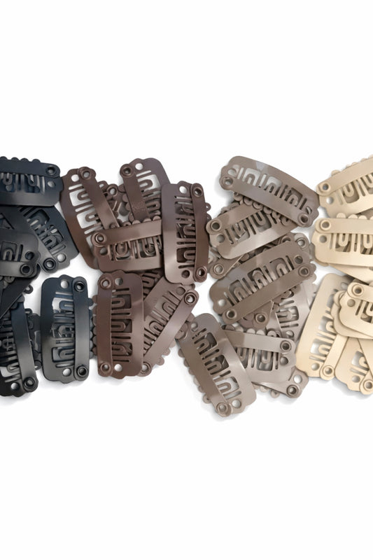 Hair Extension Snap Clips (10pc)