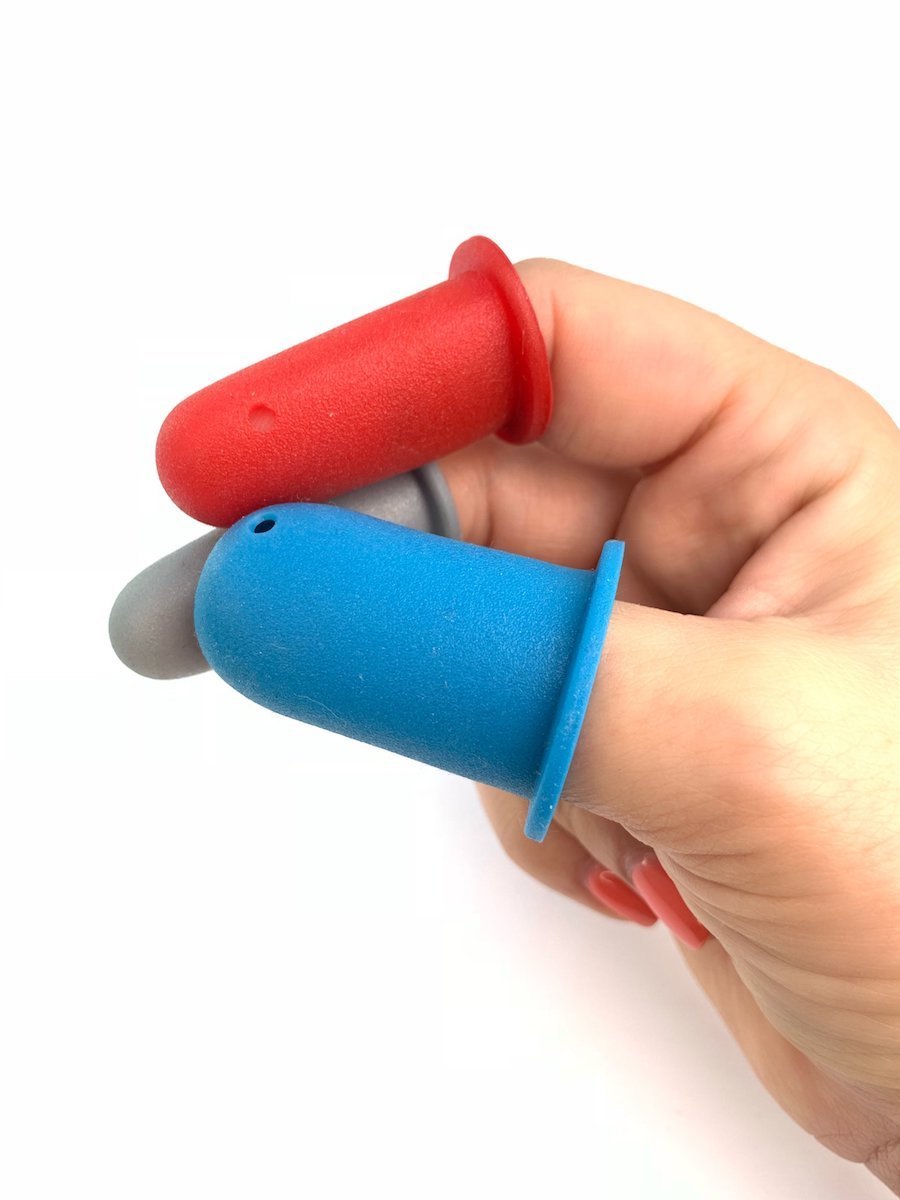 Silicone Keratin Application Finger Protectors (3pc)