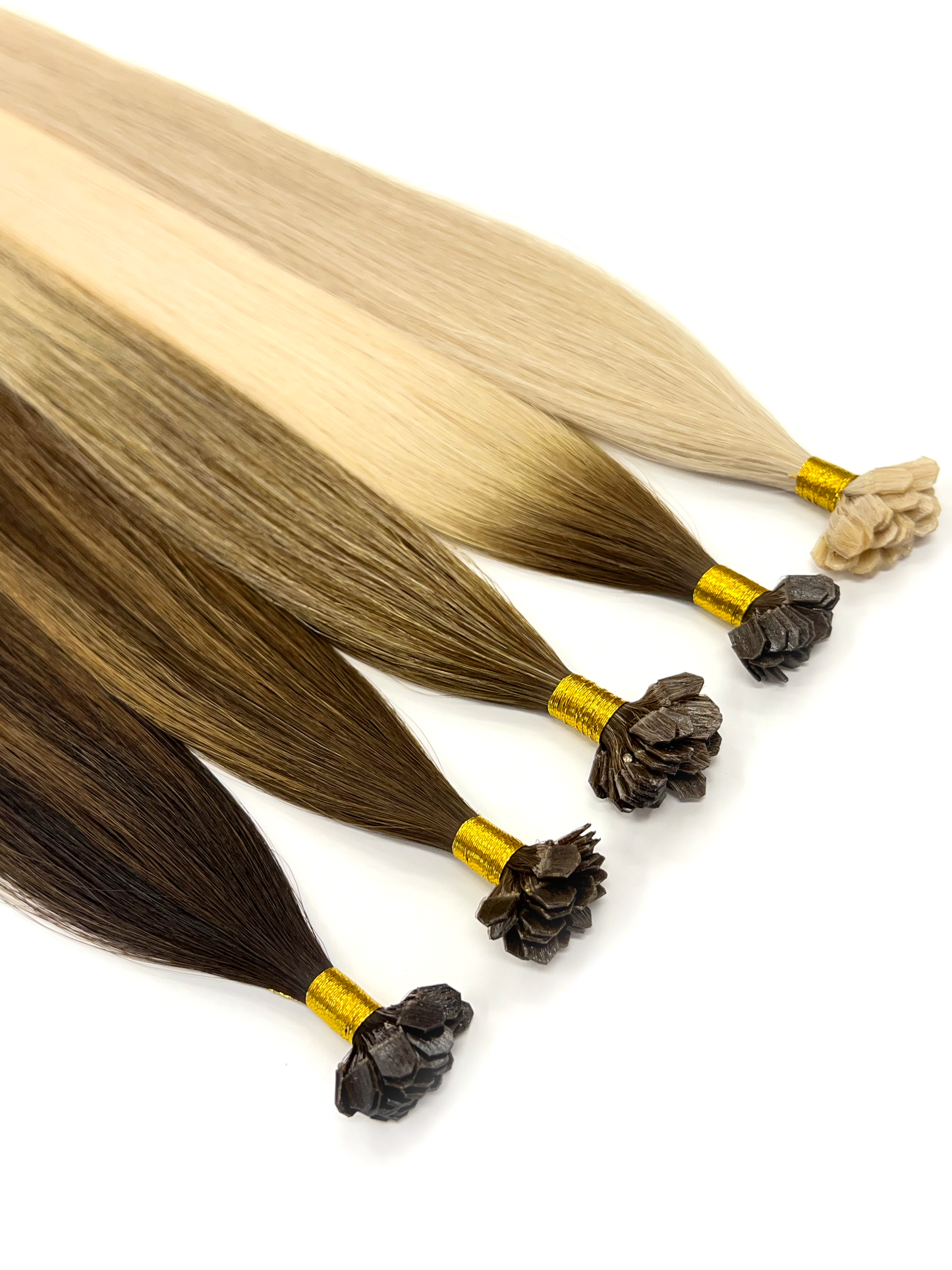 16" Keratin V-tip Hair Extensions (15g)