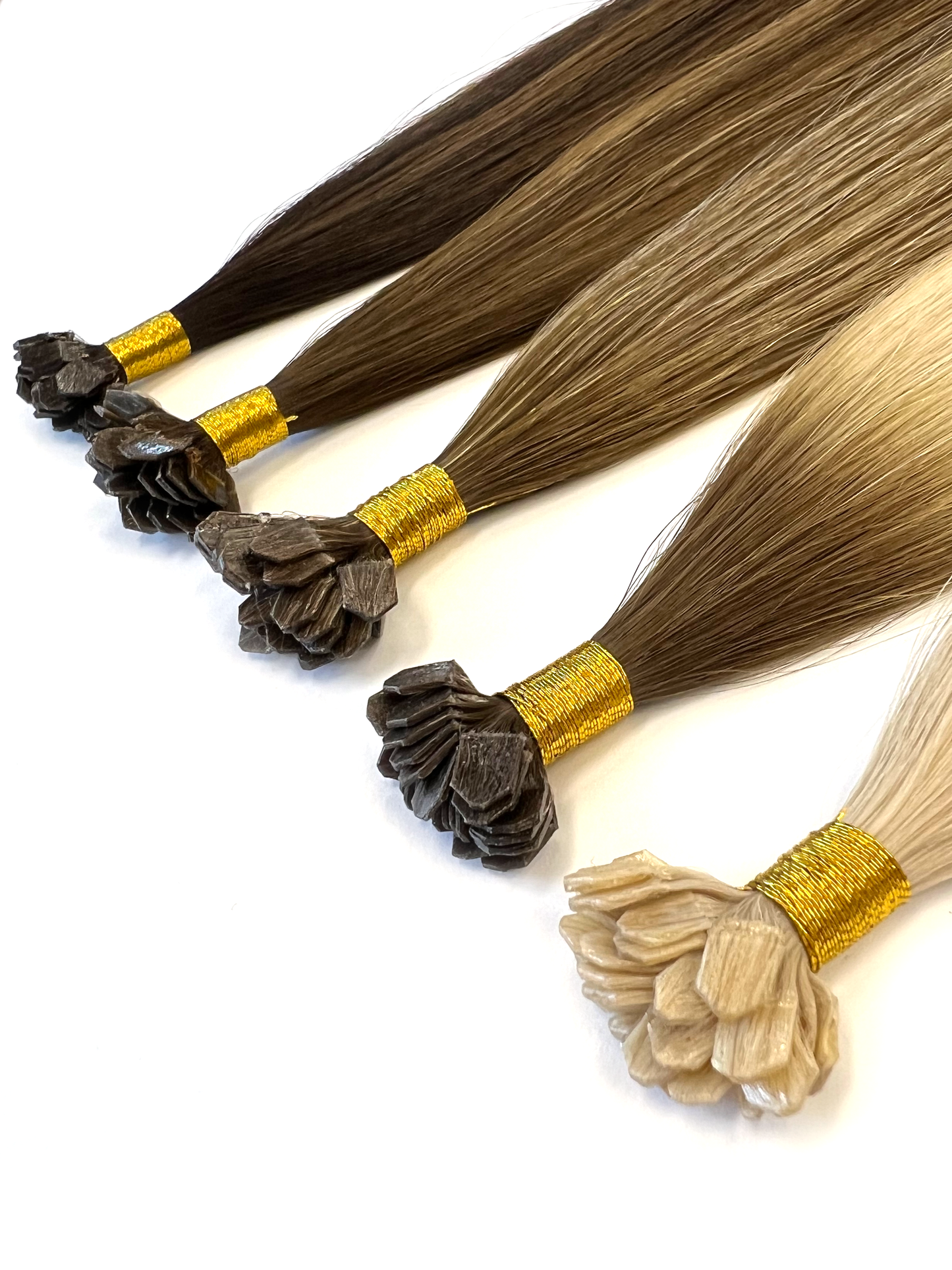 16" Keratin V-tip Hair Extensions (15g)