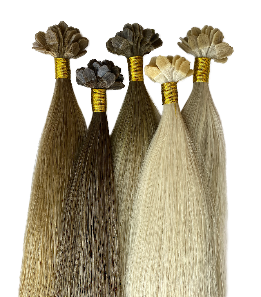 16" Keratin V-tip Hair Extensions (15g)